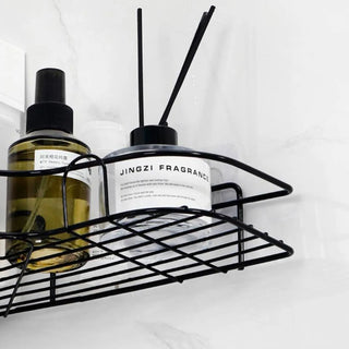 Bathroom Shelf, Shower Caddy Rack, Bathroom Kitchen No Punching Triangle Storage Rack, Shower Shelf, Shampoo Storage Rack Holder
