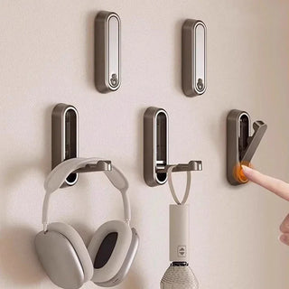 Foldable Wall Hook Towel Hanger Space-Saving Door Clothes Coat Hat Bags Hanger Wall Hanging Hook for Home Kitchen Bathroom