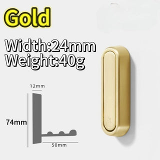 Foldable Wall Hook Towel Hanger Space-Saving Door Clothes Coat Hat Bags Hanger Wall Hanging Hook for Home Kitchen Bathroom