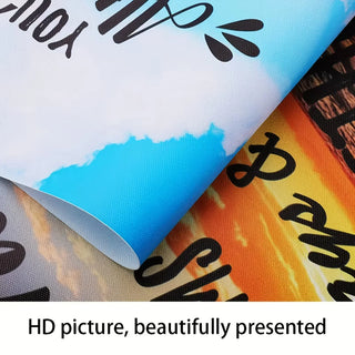 Set of 3 Modern Aesthetic 3D Floral Canvas Wall Art Prints, Frameless Creative Flower Posters for Home, Office, Living Room Deco